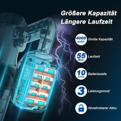 YISORA YISORA Akku-Hand-und Stielstaubsauger V112  Беспроводной ручной пылесос YISORA V112