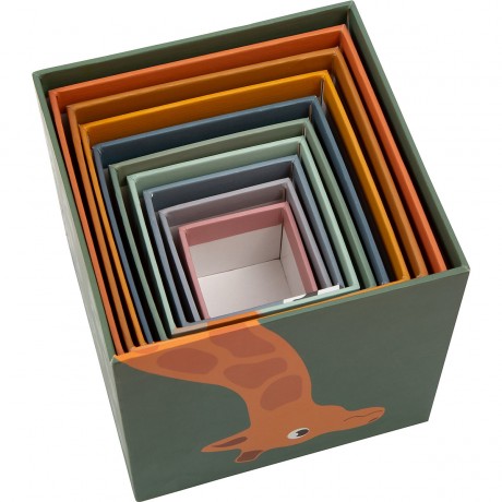 Small Foot Stapelwurfel Safari Складывание кубов в сафари