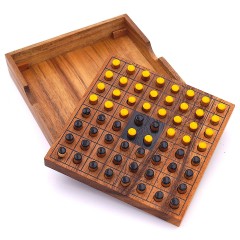 ROMBOL Reversi – Interessantes Strategiespiel fur 2 Personen aus edlem Holz Reversi – интересная стратегическая игра для двоих из ценных пород дерева