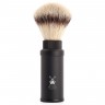 Muhle TRAVEL Reiserasierpinsel Silvertip Fibres© black  Дорожный помазок TRAVEL Silvertip Fibres© черный