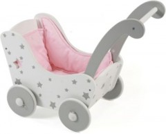 CHIC 2000 Holz-Puppenwagen деревянная кукольная коляска