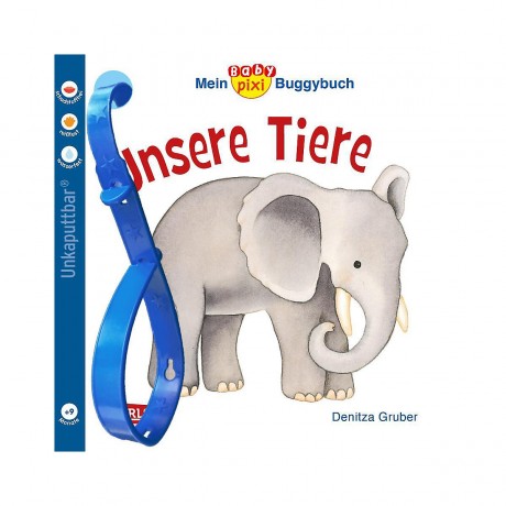 Carlsen Verlag Mein Baby-Pixi Buggybuch: Unsere Tiere Книга о моей детской коляске Pixi: Наши животные