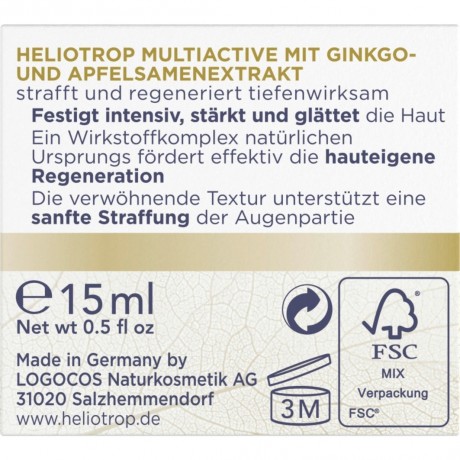 Heliotrop Regenerierende Augencreme  Регенерирующий крем для глаз