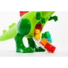 Molto Lustiger Dino mit 30 Bausteinen und Sound Забавный динозавр с 30 строительными блоками и звуком