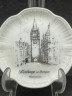 Тарелка декоративная винтажная AK Kaiser "Фрайбург", сувенирная, фарфор, 11 см, Германия, 1970-80гг.