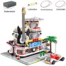 MOULD KING Klemmbausteineset Modular Building Комплект клеммных колодок Модульное здание