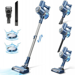 PRETTYCARE PRETTYCARE Akku-Hand-und Stielstaubsauger, 180,00 W, Beutellos, 20KPa,Staubsauger Kabellos mit LED-Anzeige,1.2L 270° Drehgelenk Vacuum  Беспроводной ручной и стержневой пылесос PRETTYCARE, 180,00 Вт, без мешка, 20 кПа, беспроводной пылесос со с