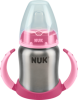 Nuk обучающая кружка  Cup Edelstahl Rosa, 125ml, 1 шт