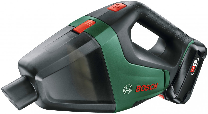 Bosch Home & Garden Bosch Home Garden Akku-Handstaubsauger UniversalVac 18, beutellos, inkl. Akku und Ladegerat, Masse: 335x100x175 mm Беспроводной ручной пылесос Bosch Home Garden UniversalVac 18, без мешка, включая аккумулятор и зарядное устройство, р