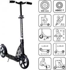 SIX DEGREES Aluminium Scooter Six Degrees 205mm Suspension Алюминиевый самокат Six Degrees 205мм подвеска