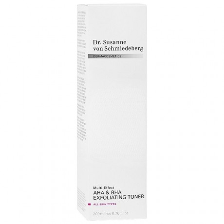 Dr. Susanne von Schmiedeberg Multi-Effect AHA & BHA Exfoliating Toner  Многоцелевой отшелушивающий тоник с AHA и BHA