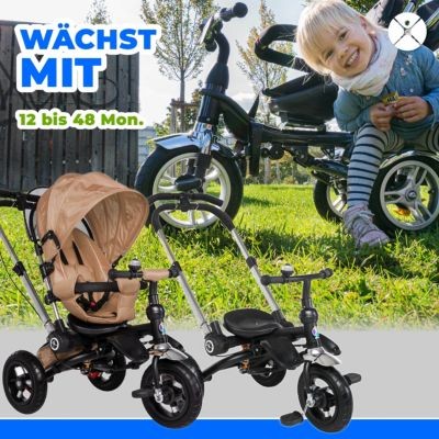 Miweba Kinderwagen Buggy Dreirad KSF12 Schieber Трехколесная коляска KSF12 Slider