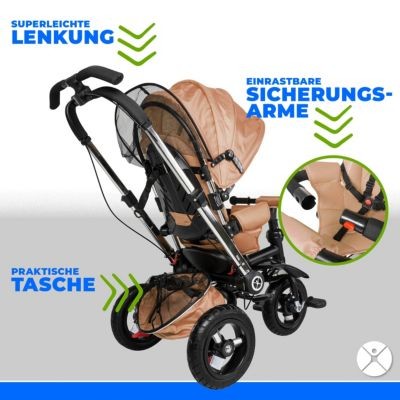 Miweba Kinderwagen Buggy Dreirad KSF12 Schieber Трехколесная коляска KSF12 Slider