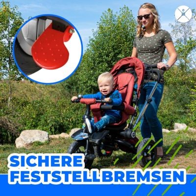Miweba Kinderwagen Buggy Dreirad KSF12 Schieber Трехколесная коляска KSF12 Slider