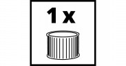 Einhell Einhell Dual-Staub-Filtersystem 2351250 2-teilig   Система двойного пылевого фильтра Einhell 2351250, 2 части