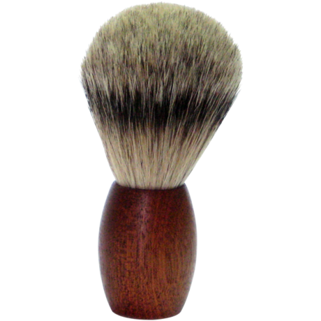 Golddachs Rasierpinsel Zedernholz, Zupfhaar Помазок из кедрового дерева, выщипанные волосы