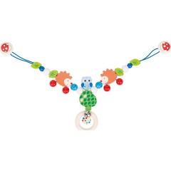 HEIMESS Kinderwagenkette Igel und Eule ежик и сова на коляске