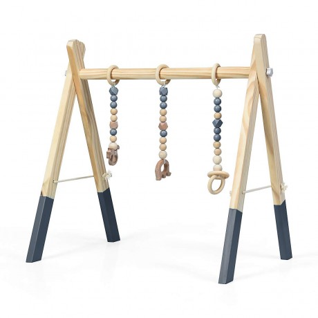 COSTWAY® Spielbogen mit 3 abnehmbaren Kinderspielzeugen Игровая арка с 3 съемными детскими игрушками