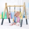 COSTWAY® Spielbogen mit 3 abnehmbaren Kinderspielzeugen Игровая арка с 3 съемными детскими игрушками