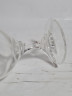 Набор бокалов винтажных Schott Zweisel / Glas Boutique с ложками, заводская упаковка, стекло, 3 шт., Германия, 13 см, 1970-80гг.
