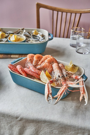 Staub Staub Auflaufformenset 2-tlg. turkis Набор форм для запекания Staub, 2 предмета.