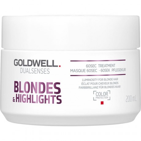 Goldwell (Голдвелл) Blondes & Highlights 60 Sec. Treatment Средство для лечения для волос, 200 мл