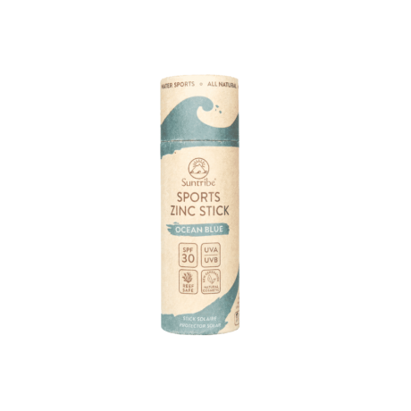 Suntribe Zinksonnencreme Stick Ocean Blue 30g  Солнцезащитный стик с цинком Синий океан 30г