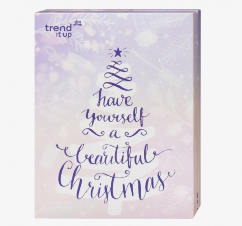 trend !t up Adventskalender 2024 Have yourself a beautiful Christmas, Адвент-календарь 2024, 24 бьюти сюрприза 
