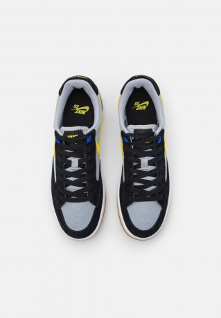 Nike SB ADVERSARY UNISEX Sneaker low black/yellow strike/wolf grey/white/light brown/hyper royal ADVERSARY UNISEX Низкие кроссовки женские черный/желтый забастовка/серый волк/белый/светло-коричневый/гипер королевский