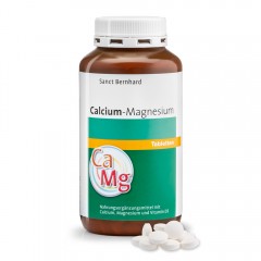 Krauterhaus Sanct Bernhardt Calcium-Magnesium Tablets, 400 таблеток