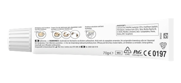 blend-a-dent Haftcreme Complete Original, 70 g х 3stk, Крем для фиксации зубных протезов Complete Original, освежающий вкус, 70 г  x 3 штуки