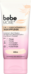 bebe MORE 5 в 1 Verschonernde Дневной крем для лица Hell, 50 мл