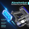 OKWISH OKWISH Akku-Handstaubsauger Handstaubsauger Autostaubsauger Staubsauger Bodenstaubsauger Kabellos, 2 in 1 12000Pa 13200mA-Akku fur Wohnungen Auto + LED Licht  Беспроводной ручной пылесос OKWISH, ручной пылесос, автомобильный пылесос, пылесос для по