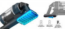 Samsung Samsung Akku-Bodenstaubsauger BESPOKE Jet complete extra VS20A95943N/WA, grun, 580 W, beutellos  Беспроводной пылесос Samsung с контейнером BESPOKE Jet Complete Extra VS20A95943N/WA, зеленый, 580 Вт, без мешка
