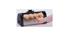 Cloer Cloer Brotchenbacker 3080, Toaster silber/schwarz, 570 Watt, fur 3 4 Brotchen  silber/schwarz Хлебопечка Cloer 3080, тостер серебристый/черный, 570 Вт, на 3–4 хлеба
