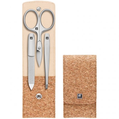 ZWILLING  TWINOX Manikure-Etui Kork  TWINOX маникюрный чемодан пробка