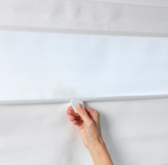 Ikea RINGBLOMMA Faltrollo, weiss 100x160 cm, Икеа РИНГБЛУММА Римская штора, белая, 100x160 см