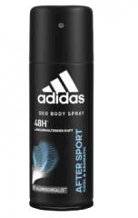 adidas men Deospray After Sport, Адидас Дезодорант спрей для тела After Sport 48 часов, 150 мл,  3 штуки