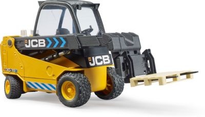 Bruder JCB Teletruck mit Palette Телетрак JCB с поддоном