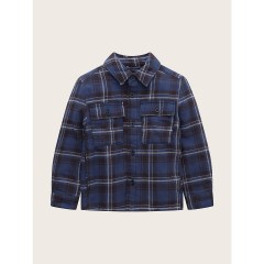 TOM TAILOR Jacken Hemdjacke mit Karomuster   Ubergangsjacken Жакеты Жакет-рубашка в клетку Демисезонные жакеты