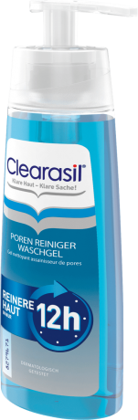 Clearasil Waschgel Poren Reiniger Гель для умывания для загрязненной кожи лица, 200 мл