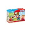 PLAYMOBIL PLAYMOBIL 3er Set: 70283 Kinder mit Verkleidungskiste + 70284 Mama mit Kindern + 4686 Erster Schultag Набор PLAYMOBIL из 3 штук: 70283 детей с коробкой для переодевания + 70284 мама с детьми + 4686 первый день в школе