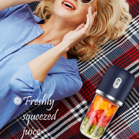 PRANITE PRANITE Smoothie-Maker Mixer fur Smoothies und Shakes, Tragbarer Mixer Smoothie Maker, 40,00 W, USB Wiederaufladbarer 1200mAh Mini-Mixer mit 6 Klingen fur Saft  PRANITE Smoothie Maker Блендер для смузи и коктейлей, портативный блендер Smoothie Mak