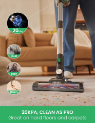 Vactidy Vactidy Akku-Hand-und Stielstaubsauger, 200,00 W, Beutellos, Blitz V8 Kabelloser Staubsauger mit abnehmbarem Akku, 22KPa Saugkraft  Беспроводной ручной пылесос Vactidy, 200,00 Вт, без мешка, беспроводной пылесос Blitz V8 со съемным аккумулятором, 