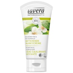 Lavera Mattierende Balancecreme Gesichtscreme  Bio  Calendula, Лавера Матирующий био крем &quot;Баланс&quot; с экстрактом зелёного чая и календулы 50 мл