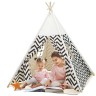 Arkmiido® Kinderzelt Tipi klappbares Spielzelt Детская палатка вигвам складная игровая палатка