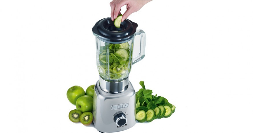 Severin Severin Standmixer SM 3710  edelstahl/schwarz  edelstahl/schwarz Миксер Severin SM 3710 нержавеющая сталь/черный