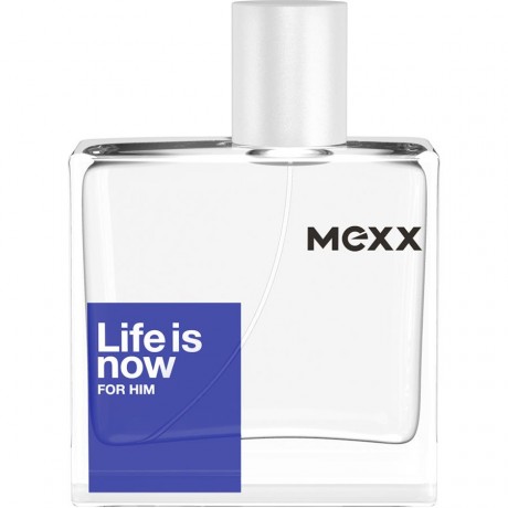 Mexx (Мекс) Life Is Now Man Eau de Toilette Туалетная вода Spray Спрей, 75 мл