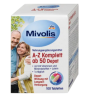 Mivolis A-Z Komplett ab 50 Tabletten Комплексные витамины против старения От А до Z Komplett, для людей старше 50 лет, 100 шт
