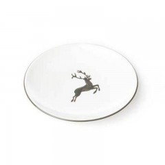 Gmundner Keramik Gmundner Keramik Grauer Hirsch Mokka-/Espresso-Untertasse glatt d: 11 cm Gmundner Ceramics Grauer Hirsch Блюдце для мокко/эспрессо гладкое d: 11 см